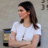 Exclusif - Kendall Jenner est allée rendre visite à des amis dans le quartier de West Hollywood à Los Angeles, le 11 mars 2020