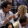 Mary-Kate Olsen et Olivier Sarkozy au Madison Square Garden, New York, en avril 2012.