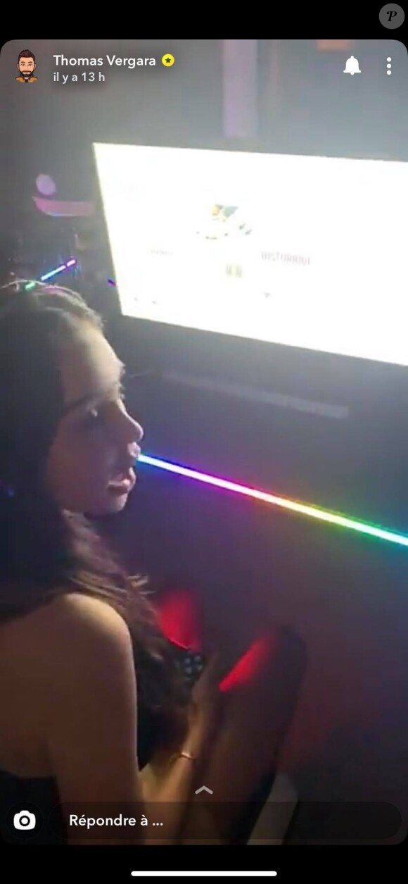 Nabilla s'embrouille avec Thomas, le 23 mai 2020 sur Snapchat.