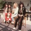 John Deacon, Freddie Mercury, Roger Taylor et Brian May - Les membres du groupe Queen à Londres. Le 8 septembre 1976. © Photoshot, /PCN/ABACAPRESS.COM