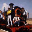 John Deacon, Freddie Mercury, Roger Taylor et Brian May - Les membres du groupe Queen à Londres. © Photoshot/PCN/ABACAPRESS.COM