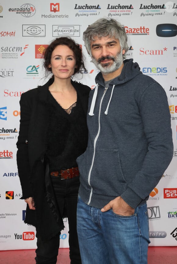 Elsa Lunghini et François Vincentelli lors du Festival de Luchon le 10 février 2018. © Patrick Bernard/Bestimage