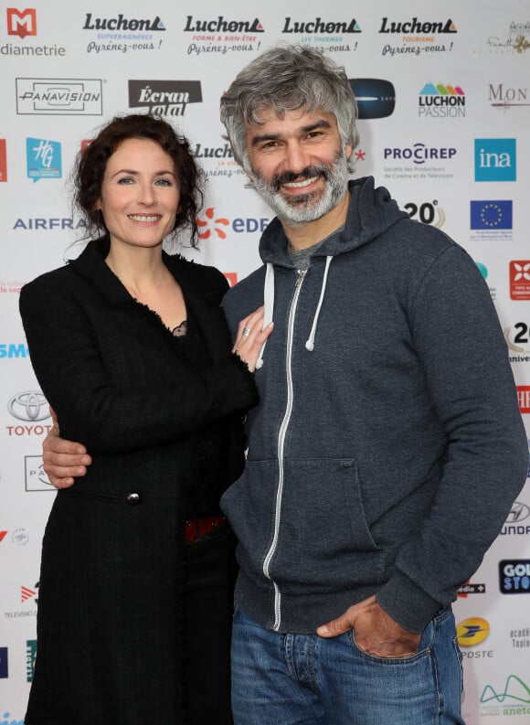 Elsa Lunghini et François Vincentelli lors du Festival de Luchon le 10 février 2018. © Patrick Bernard/Bestimage