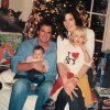 Cindy Crawford, son mari Rande Gerber et leurs deux enfants, Presley et Kaia. Photo publiée le 25 décembre 2019.