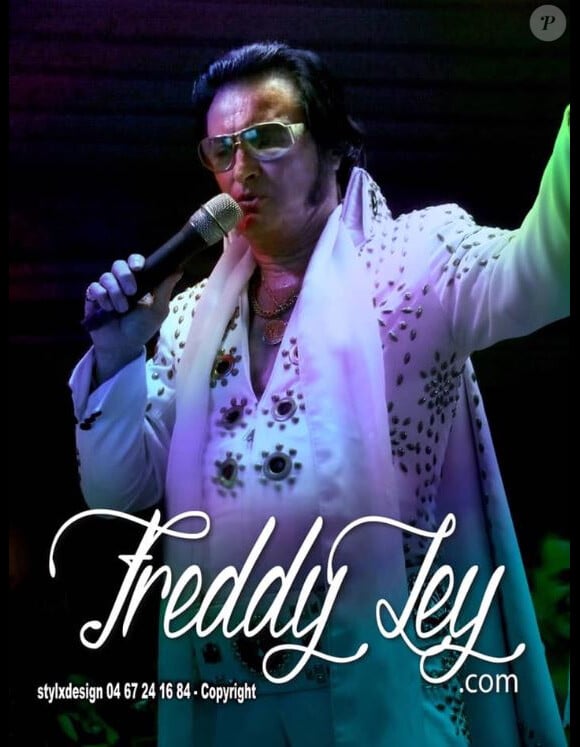 Freddy Ley, sosie officiel d'Elvis Presley. Facebook, le 11 février 2020.