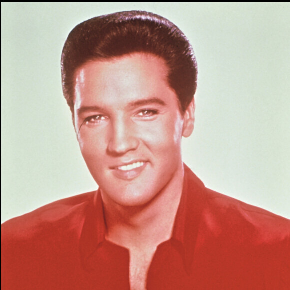 Portrait d'Elvis Presley.