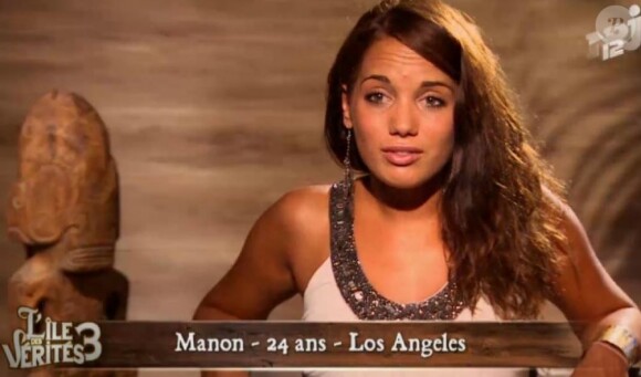 Manon Marsault dans "L'île des vérités 3", sur NRJ12