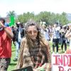 Paris Jackson participe à la manifestation contre le racisme et les violences policières, avec le mouvement Black Lives Matter en mémoire de George Floyd. Los Angeles, le 30 mai 2020. George Floyd a été asphyxié par plaquage au sol lors de son arrestation à Minneapolis, le 25 mai 2020.