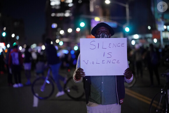 Manifestation "Black Lives Matter" à New York, le 31 mai 2020.
