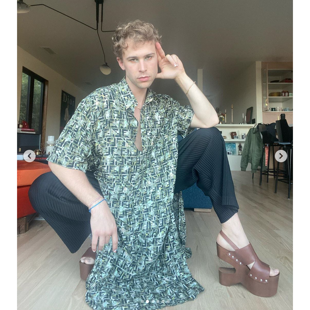 Vidéo Tommy Dorfman. Avril 2020. Purepeople