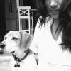 Meghan Markle et son beagle Guy, photo Instagram 16 octobre 2016