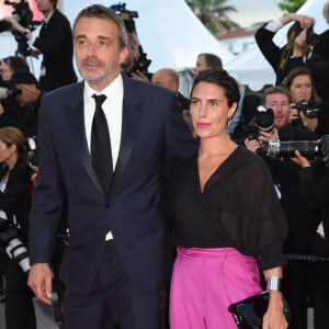 Alessandra Sublet et son mari Clément Miserez - Montée des marches du film " Le Grand Bain " lors du 71ème Festival International du Film de Cannes. Le 13 mai 2018 © Giancarlo Gorassini / Bestimage