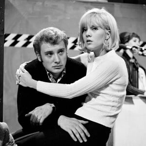 Johnny Hallyday et Sylvie Vartan en 1965.