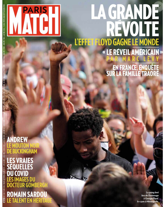 Couverture du magazine "Paris Match", numéro du 11 juin 2020.