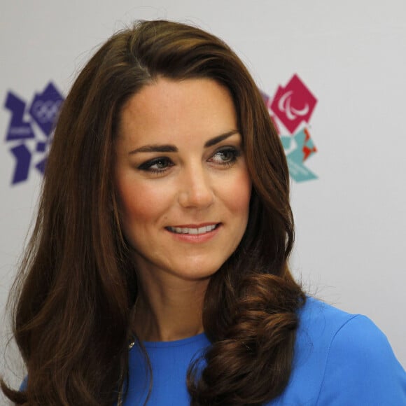 Kate Middleton en visite à la National Portrait Gallery à Londres, en 2012.