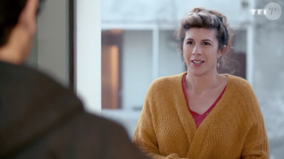 Juliette Tresanini joue Sandrine Lazzari dans la série "Demain nous appartient", diffusée sur TF1.