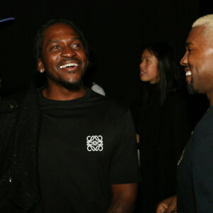 Pusha T et Kanye West à New York, le 16 février 2017.
