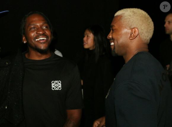 Pusha T et Kanye West à New York, le 16 février 2017.