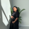 Virginia Williams, l'épouse de Pusha T, enceinte de leur premier enfant. Mars 2020.