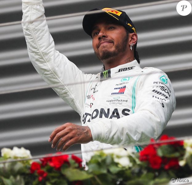 Lewis Hamilton au Grand Prix de Belgique le 1er septembre 2019.