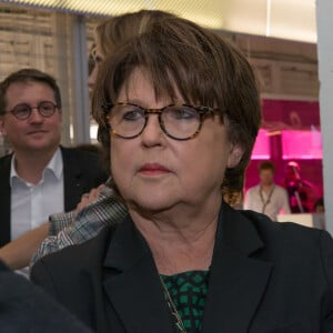 Martine Aubry maire de Lille lors de l'inauguration de la 10 ème édition (la 2 ème à Lille) du Festival Series Mania à Lille le 22 Mars 2019. © Stephane Vansteenkiste / Bestimage