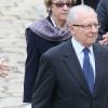 Jacques Delors - Obsèques de Pierre Mauroy aux Invalides à Paris le 11 juin 2013.