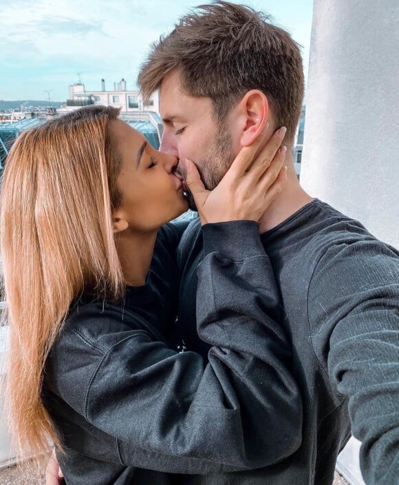 Mélanie Dedigama et son compagnon Vincent, le 22 novembre 2019, sur Instagram