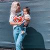 Carla Moreau avec sa fille Ruby, photo Instagram du 10 juin 2020