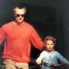 Ilona Smet et son père David Hallyday sur Instagram, le 21 juin 2020.