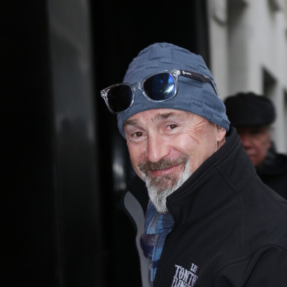 Exclusif - Vincent Lagaf - Arrivées à l'enregistrement de l'émission "2h de Rire et de Direct" au Paradis Latin à Paris. Le 13 janvier 2020 © Panoramic / Bestimage