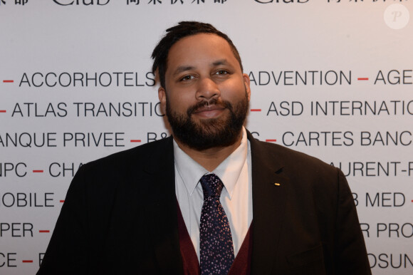 Kevin Razy - Photocall du déjeuner "Chinese Business Club" au Pavillon Gabriel à Paris, à l'occasion de la journée des droits des femmes. Le 8 mars 2019 © Rachid Bellak / Bestimage