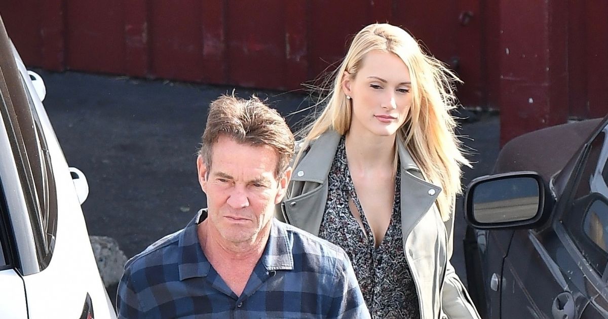 Exclusif - Dennis Quaid, 65 ans, et sa fiancée Laura Savoie, 26 ans, en ...