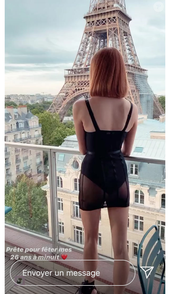 Maëva Coucke, le 27 juin 2020 à l'hôtel Pullman (Paris).