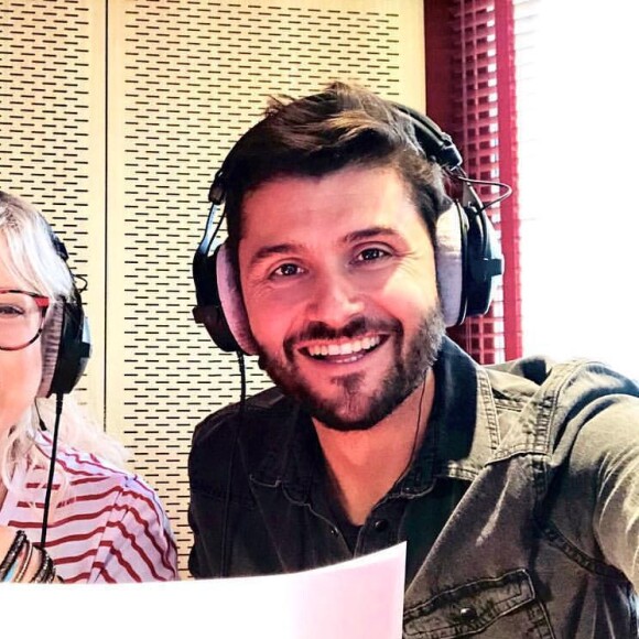 Laurence Boccolini avec Christophe Beaugrand, le 30 novembre 2018