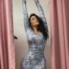 Milla Jasmine en robe moulante sur Instagram, le 29 juin 2020