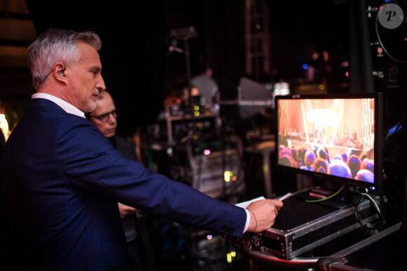 Exclusif - David Ginola - Backstage de l'émission TV "Toujours ensemble, notre raison d'être" à l'occasion du Sidaction 2018 au Casino de Paris. Le 24 mars 2018 © Christophe Clovis-Cyril Moreau / Bestimage