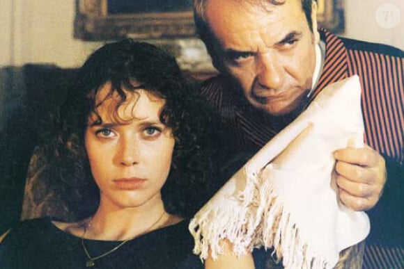 Sylvia Kristel et Jean Carmet dans "Alice ou la dernière fugue". 1977.