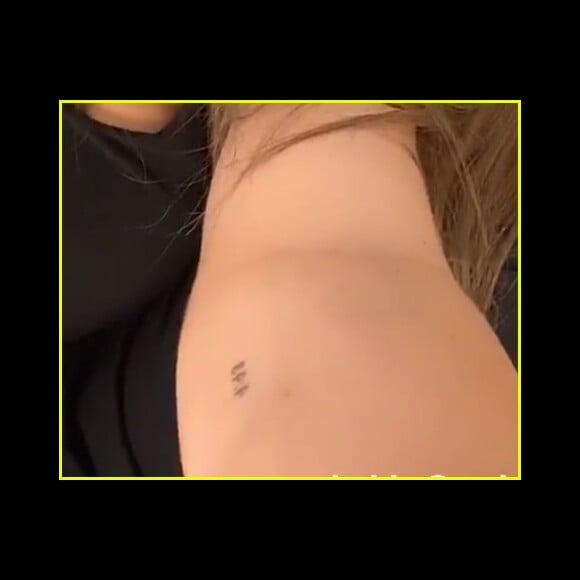 Kylie Jenner dévoile son nouveau tatouage sur Instagram (juillet 2020).