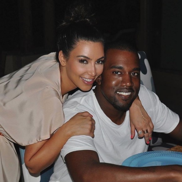 Kim Kardashian et Kanye West fêtent leur 6e anniversaire de mariage. Photo publiée le 24 mai 2020.
