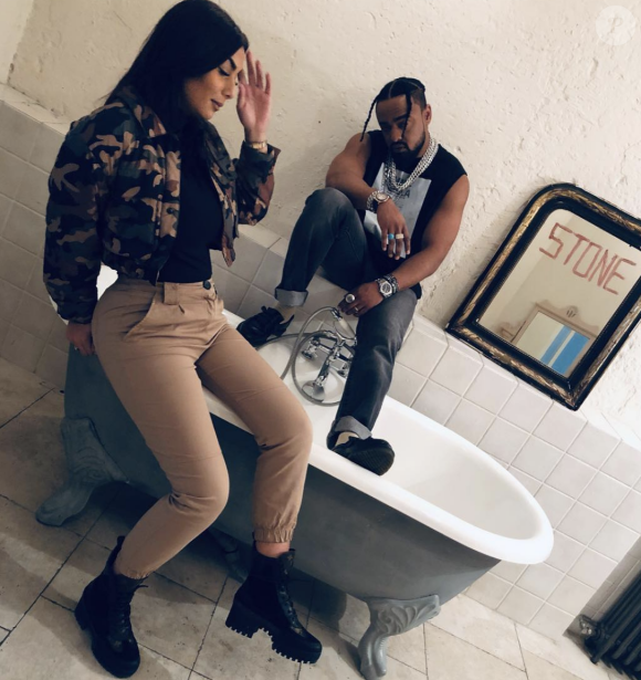 Le rappeur Alonzo et sa femme Samantha complices sur Instagram.