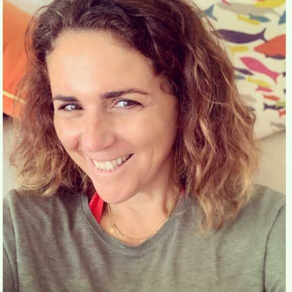 Valérie sans maquillage et sans brushing, le 3 juillet 2020, sur Instagram