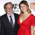 Steven Speilberget sa fille Destry Allyn Spielberg - Première du film "Speilberg" lors du festival du film de New York le 5 octobre 2017.