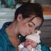 Hillary des "Ch'tis" avec son fils Milo, le 7 juillet 2020