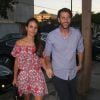 Jordana Brewster et Andrew Form allant dîner chez Craig's dans West Hollywood en août 2015 à Los Angeles. © David Tonnessen/PCN/ABACAPRESS.COM