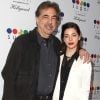 Joe Mantegna et sa fille Gia Mantegna - Personnalites lors de l'ouverture de la Sugar Factory a Hollywood le 13 Novembre 2013