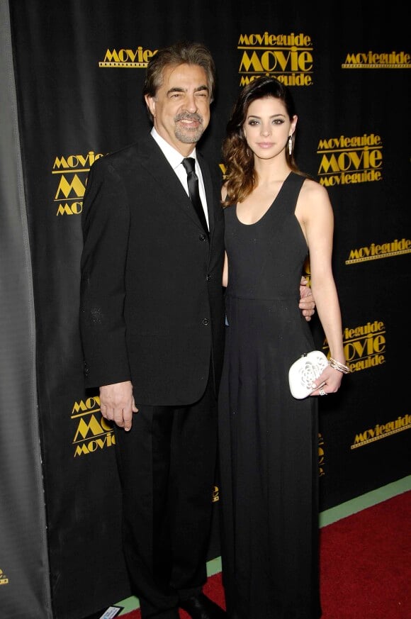 Joe Mantegna and Gia Mantegna - People lors de la 21eme ceremonie annuelle "Movieguide Awards" a l'hotel Universal Hilton a Los Angeles, le 15 fevrier 2013.
