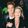 Sheila et son fils Ludovic Chancel, mort des suites d'une overdose le 7 juillet 2017 à 42 ans, en janvier 1998 au Queen à Paris.