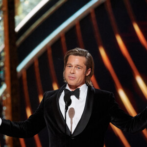 Brad Pitt lors de la 92ème cérémonie des Oscars 2020, le 9 février 2020.