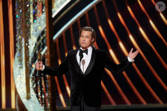 Brad Pitt lors de la 92ème cérémonie des Oscars 2020, le 9 février 2020.