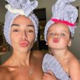 Jazz Correia avec sa fille Chelsea sur Instagram, le 15 avril 2020